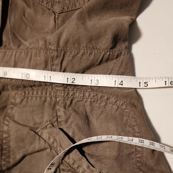 A Gold E NWT Earth Colored Nicoletta  Button-Down Dress - Picture 7 of 9